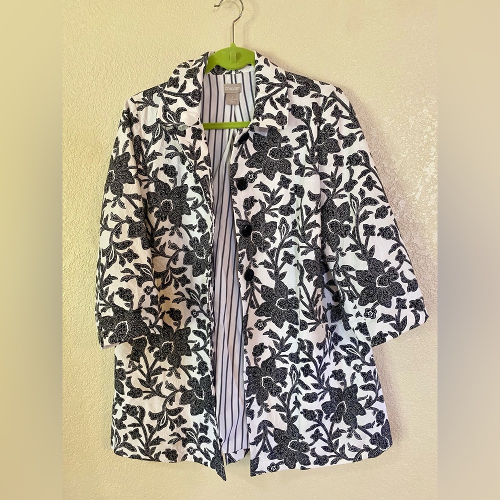 Chico’s Plead-Back Jacket
